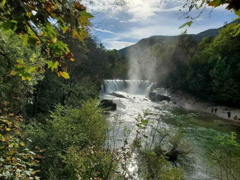 Cascade de la Vis au départ de Saint-Laurent-le-Minier - Saint-Laurent-le-Minier