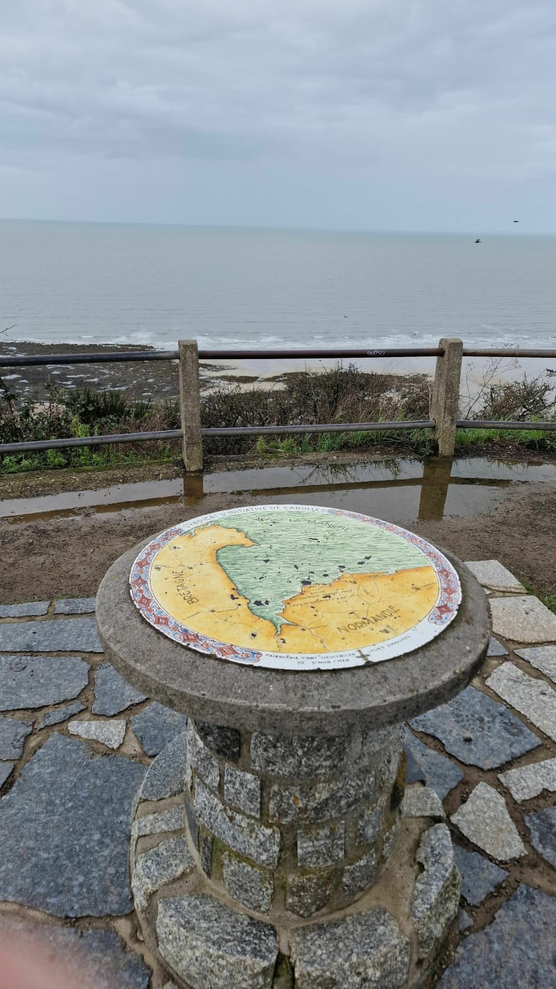 De la Croix Paqueray à la cabane Vauban par la falaise - Carolles