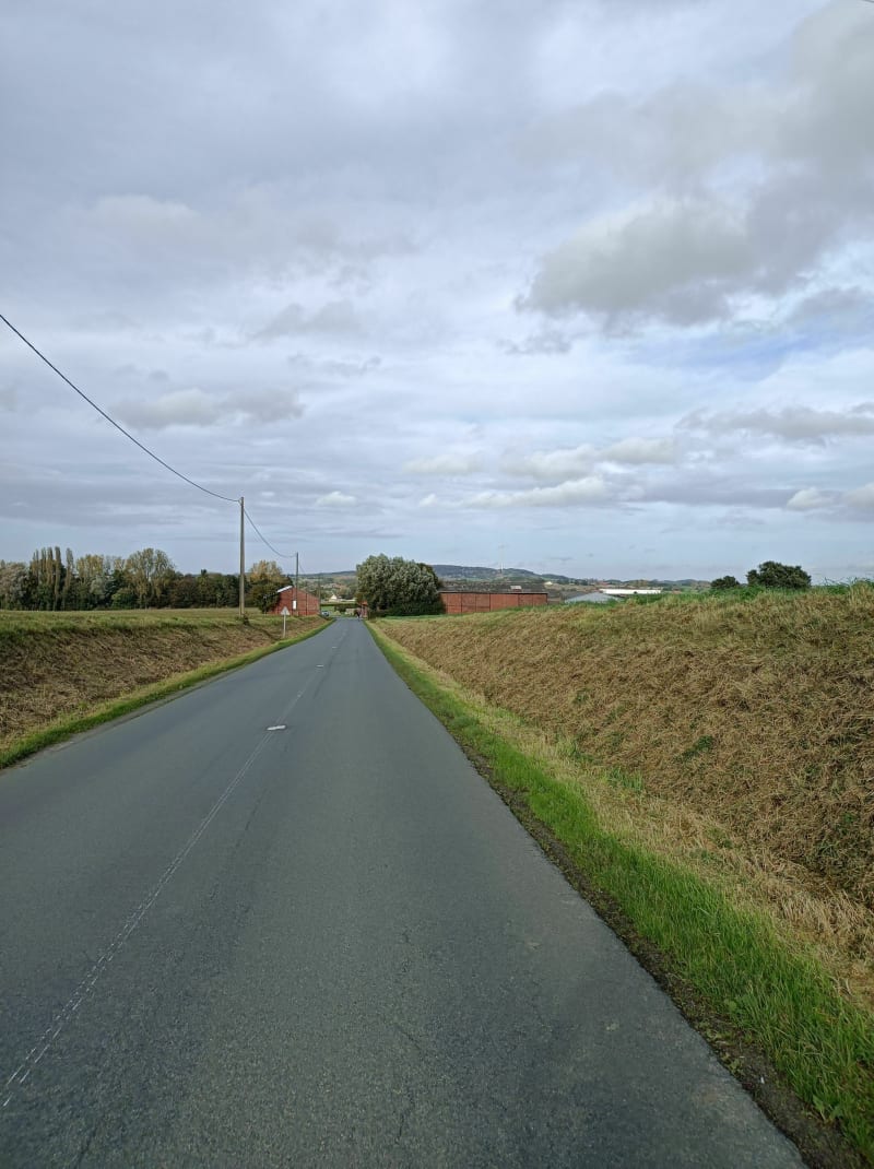 Direction Merville par Le Doulieu et Estaires - Godewaersvelde