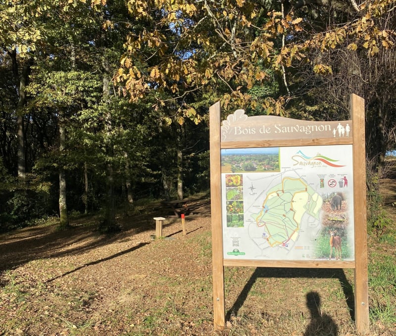 Tour du bois de Sauvagnon  à VTT - Sauvagnon