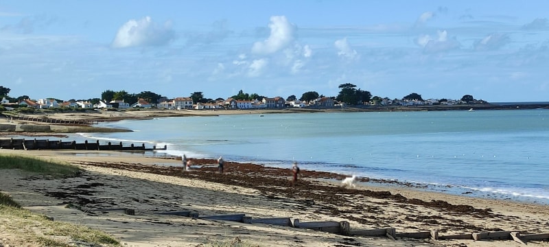 Balade en Vélo entre Noirmoutier de l'Épine à l'Épine par Noirmoutier - L'Épine