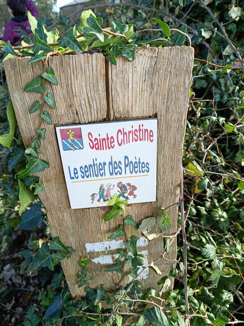 Le Chemin des poètes et Ste-Christine - Chemillé-en-Anjou