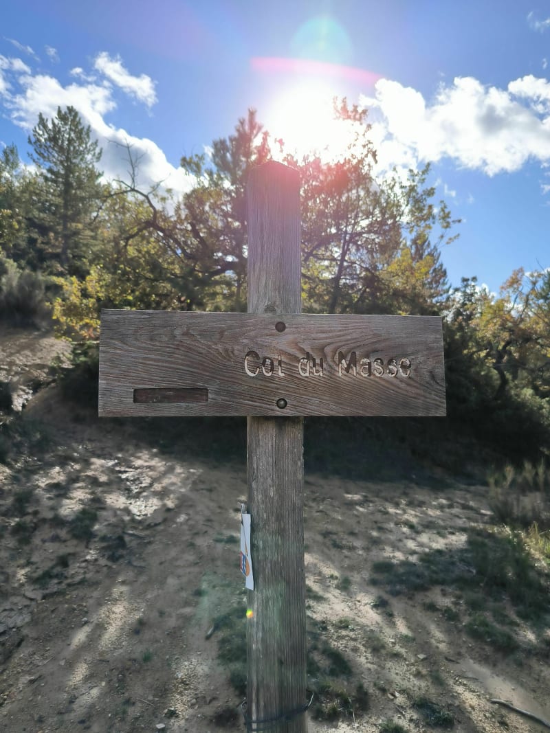 Balade en  vtt au col de Masse - Digne-les-Bains