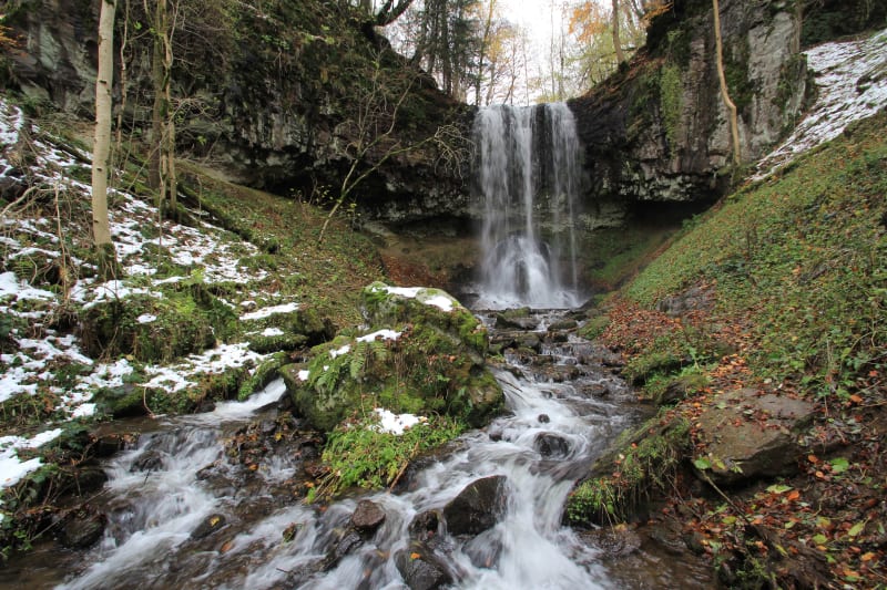 Auvergne-reis naar de Cascade du Trador - Laqueuille