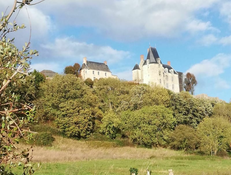 Boucle au départ d'Évron par Ste-Suzanne à VTT - Évron