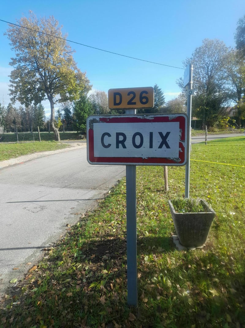 Tour de vélo sur le plateau depuis Croix - Croix