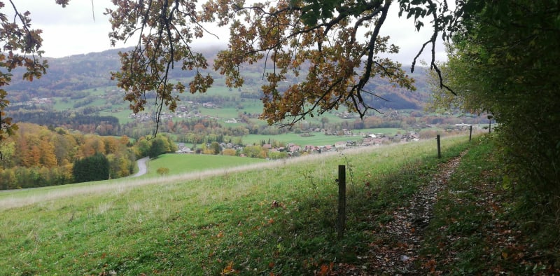 La vallée verte autour de Villard - Habère-Lullin