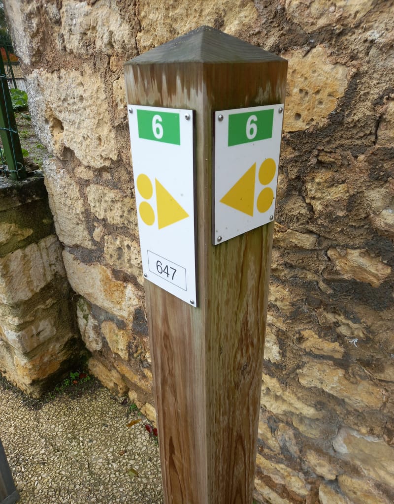 Circuit 6 de Villars-en-Pons par Chez Sorignet - Villars-en-Pons