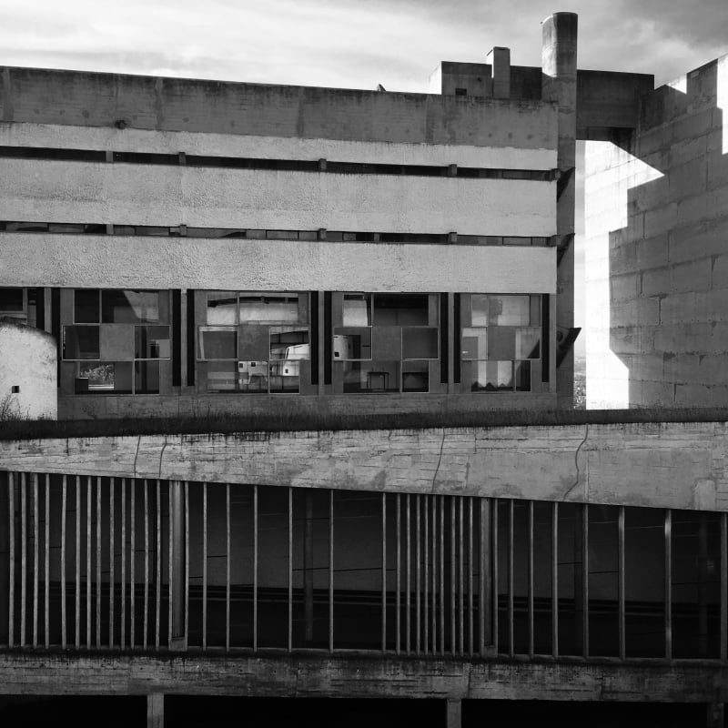 L'Arbresle (Eveux) à l'inverse (visite Couvent de la Tourette) - L'Arbresle