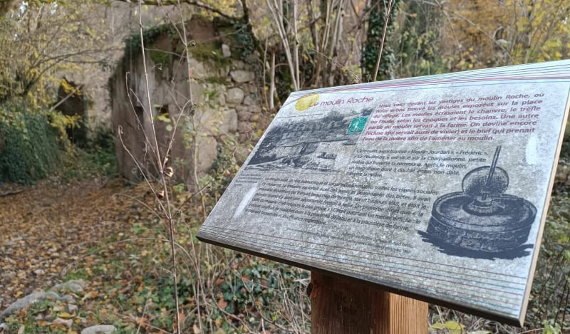 GRP boucle la Valette via moulin de la roche - Salvizinet