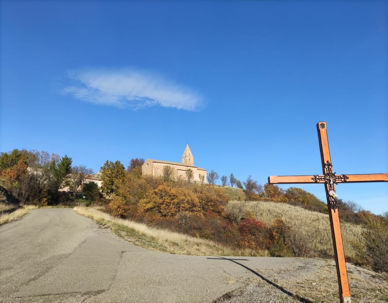 De bergkammen van Upaix vanuit Laragne-Montéglin - Laragne-Montéglin