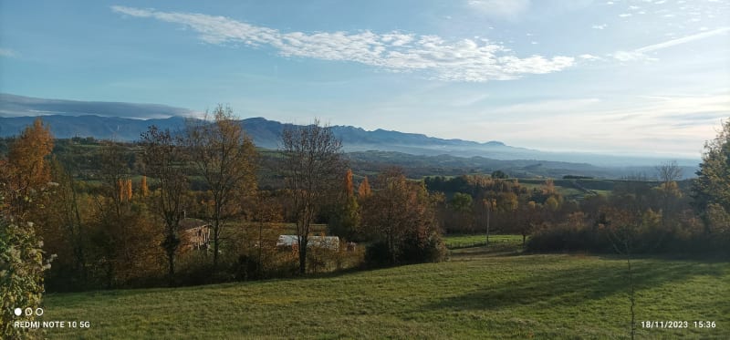 Samedi d'automne depuis Genissieux par Saint-Michel sur Savasse à vélo - Génissieux