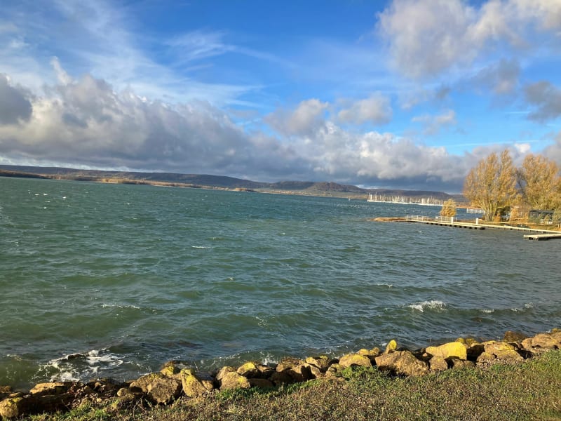 Balade le long de la digue au lac de Madine - Nonsard-Lamarche