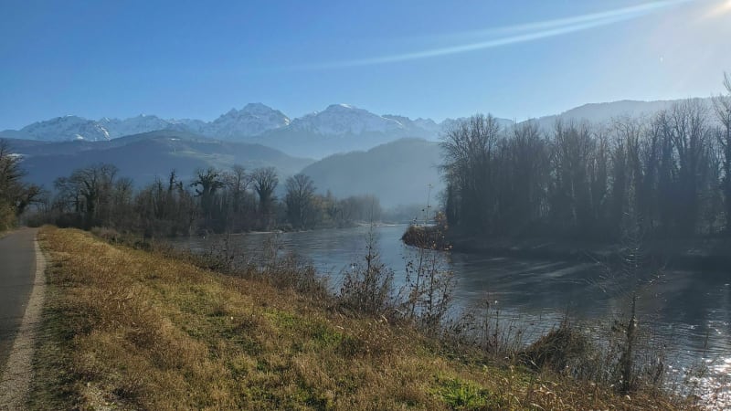 Domène par les rives de l'Isère - Noyarey