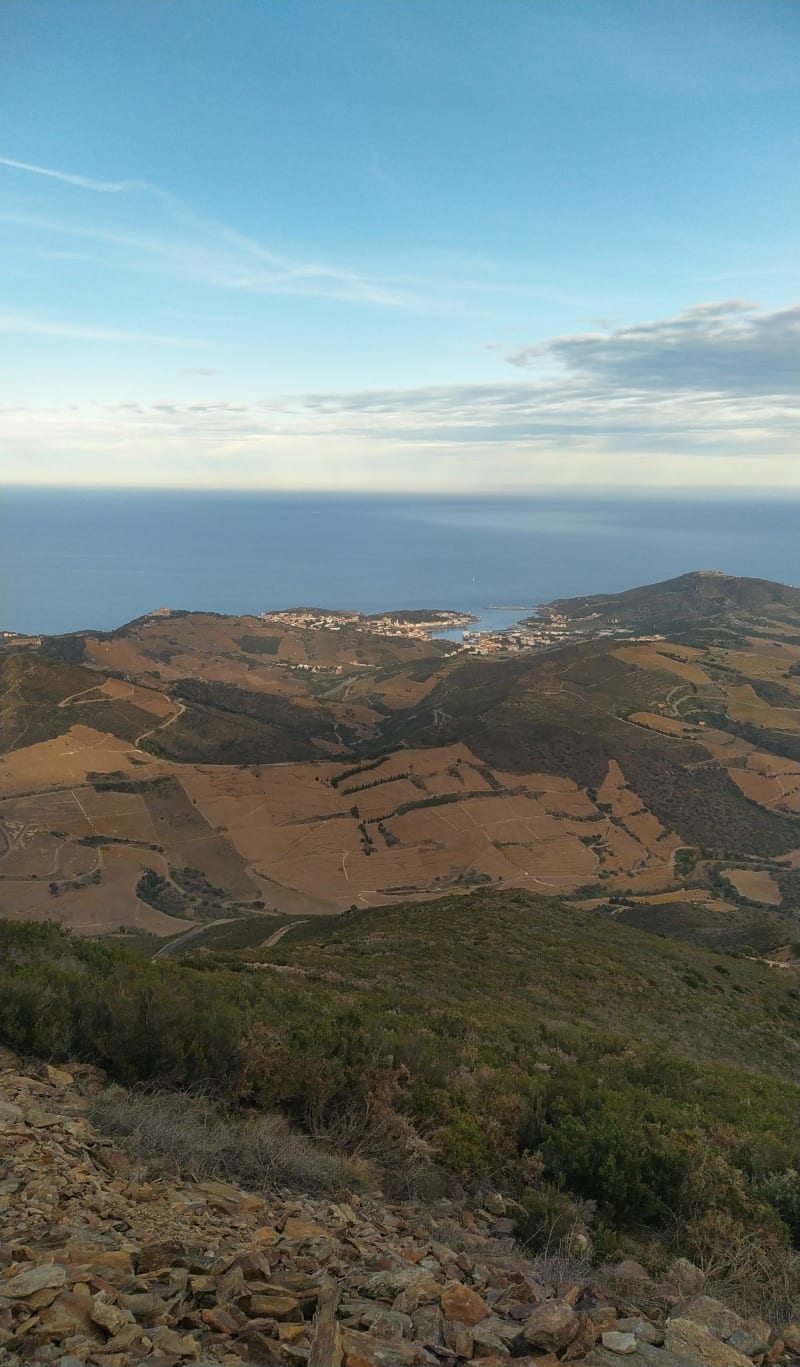 Randonnée à la Madeloc par le Col de Vallauria - Collioure