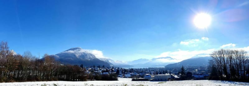Annecy le vieux par la campagne et Bois des Glaisins - Annecy