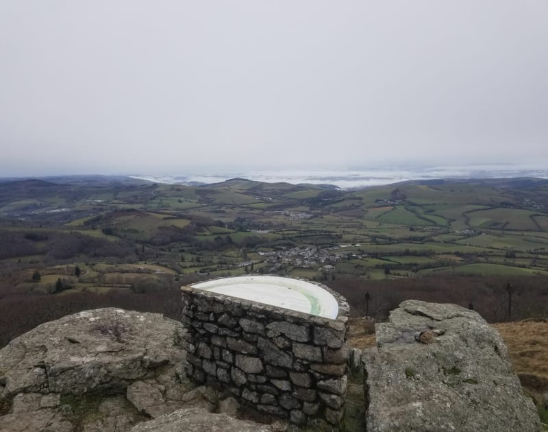 Lacaune, le Montalet en boucle par le col de Picotalen - Lacaune