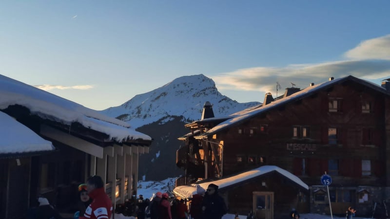 Tussen Culet Gates en Bellevue Point - Châtel