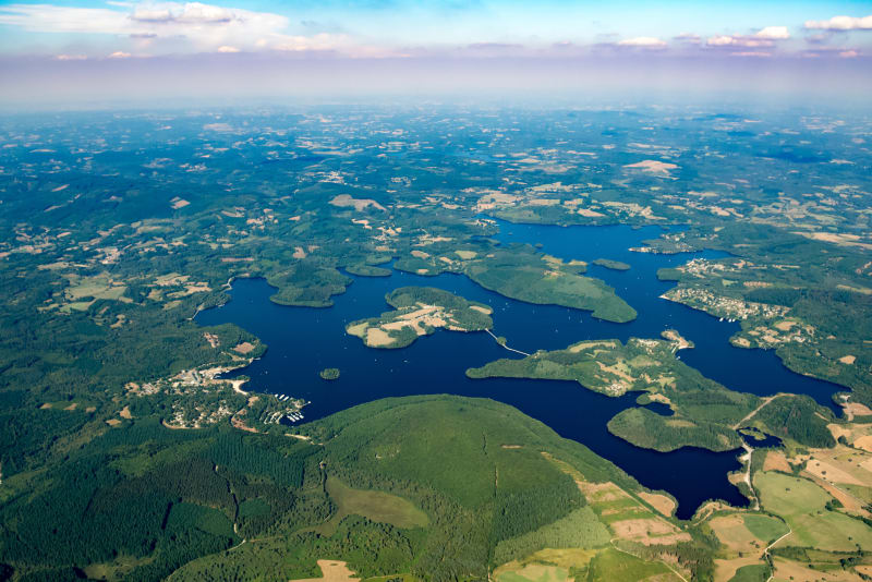 Tour du lac de Vassivière en vélo - Royère-de-Vassivière