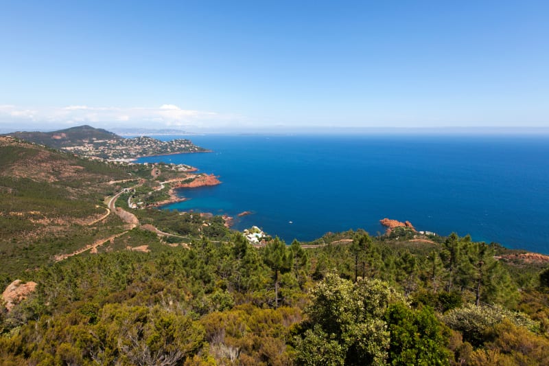 Panorama au Mont Vinaigre - Fréjus
