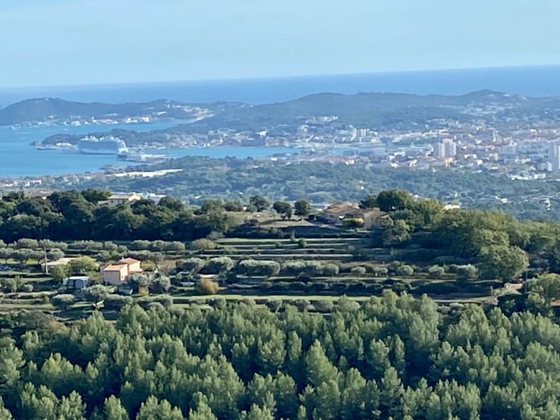 Le Gros Cerveau son panorama-Ollioules-Sanary côté terre - Bandol