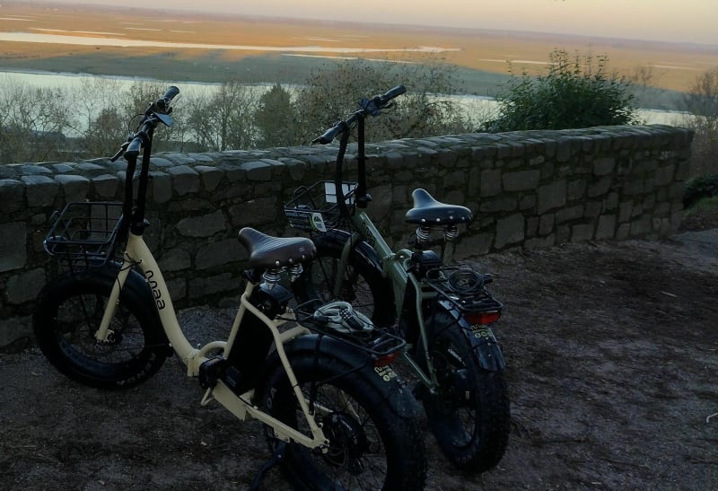 Départ de Saint-Valéry vers Cayeux-sur-mer avec Opale-Bike - Saint-Valery-sur-Somme