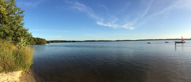 Circuit du Lac de Léon à vélo - Vielle-Saint-Girons