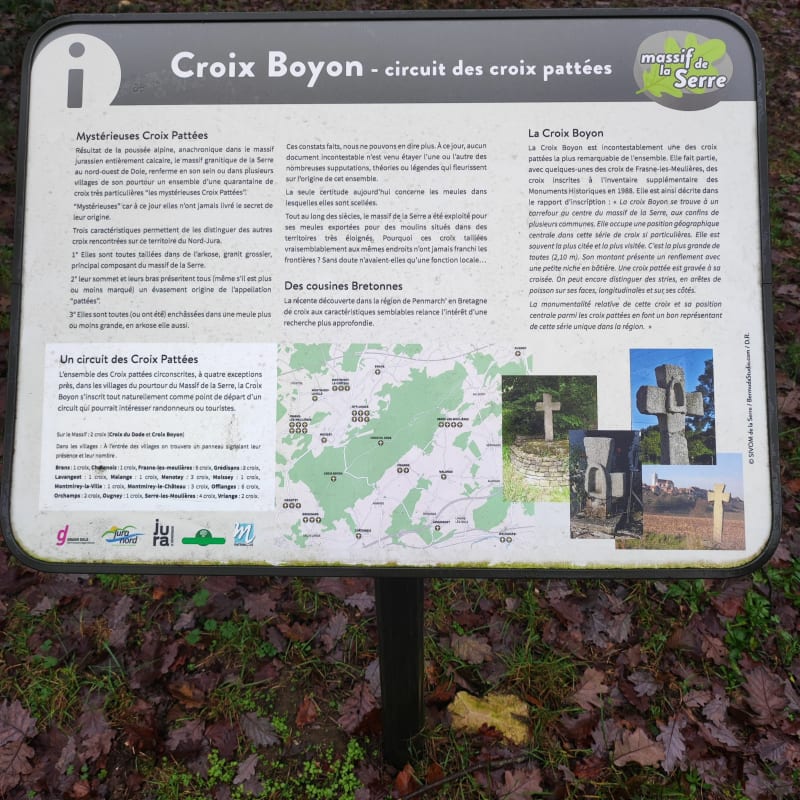 Boucle grotte de l'Ermitage, la Croix Boyon - Moissey
