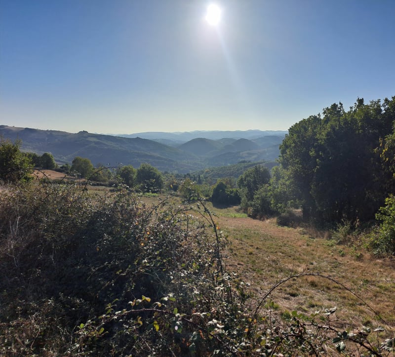 Rando vélo octobre rose Saint Sernin - Saint-Sernin-sur-Rance