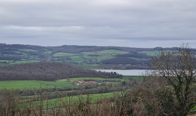 De Châteauneuf au lac de Panthier - Châteauneuf-en-Auxois