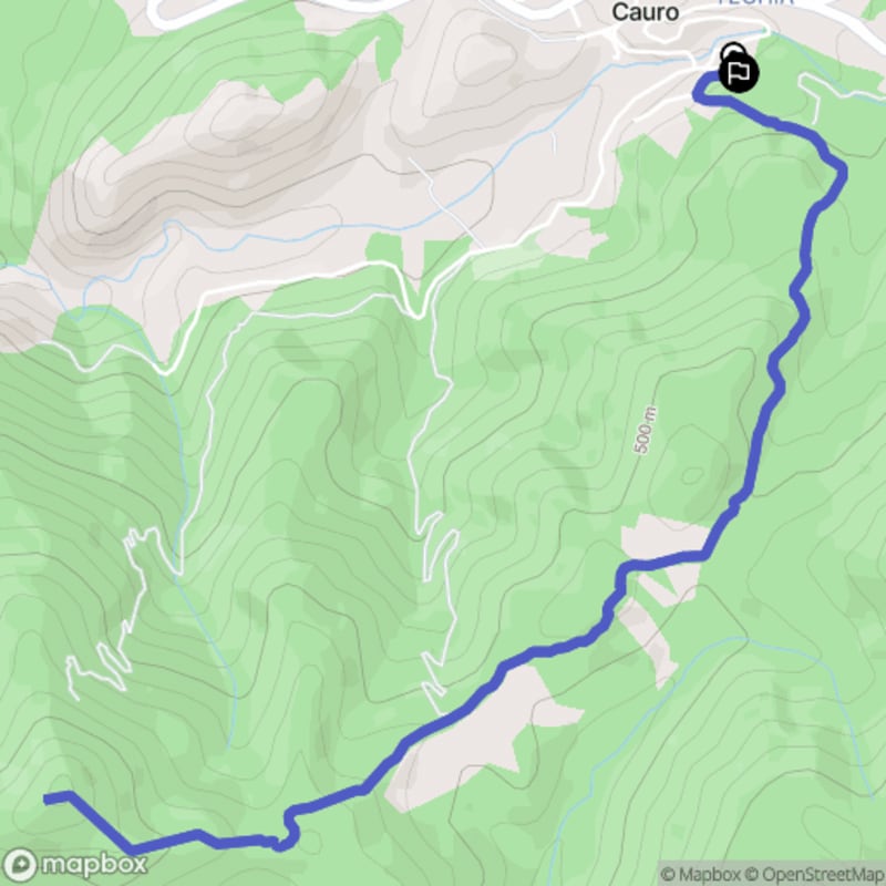 Balade de Cauro à Garivaldella - Cauro