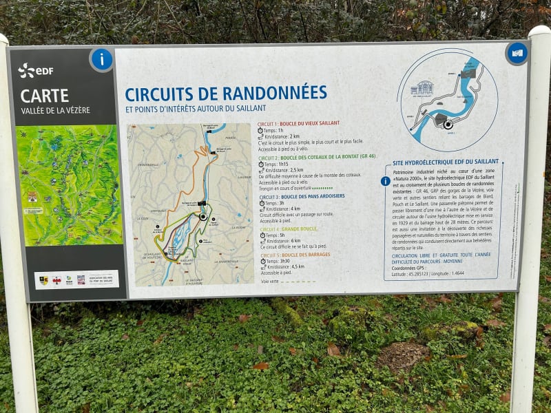 Marche autour de la Vezerre au Saillant - Allassac