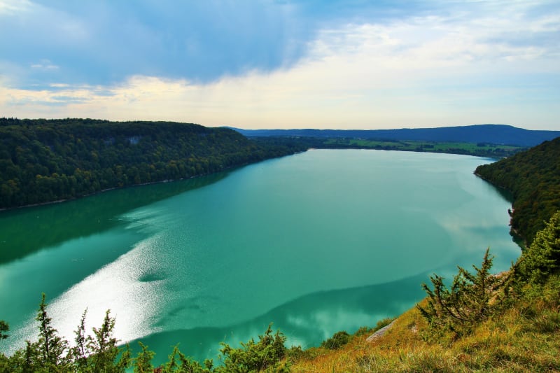 S'évader à VTT autour du Lac de Chalain - Doucier