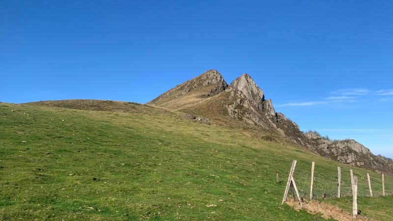 Pic d’Irau 1152 m en boucle - Lecumberry