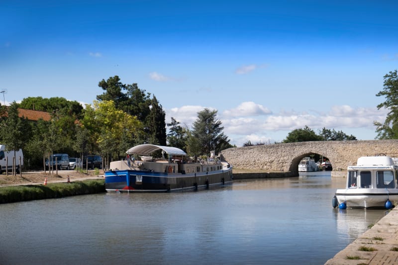 Canal du midi à Capestang - Capestang