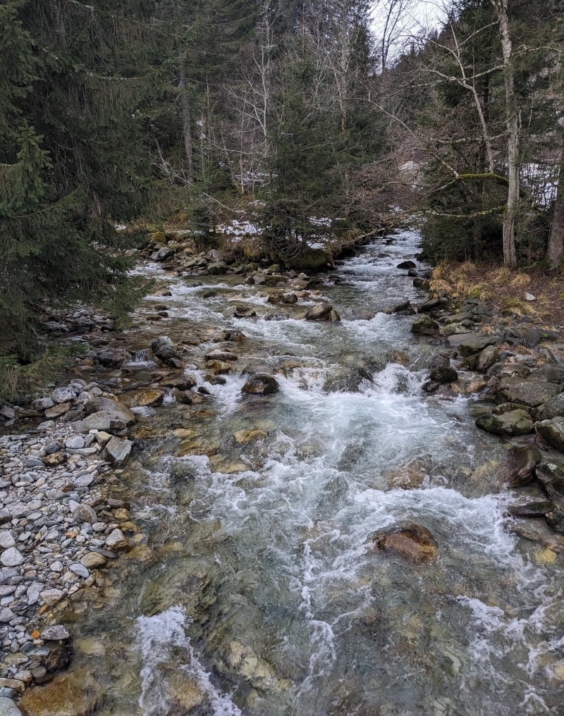 Cascade du Pissou près du Haut Breda en Isère - Le Haut-Bréda