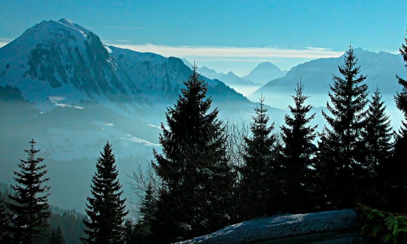 Le Col de la Croix Fry par Manigod - Thônes