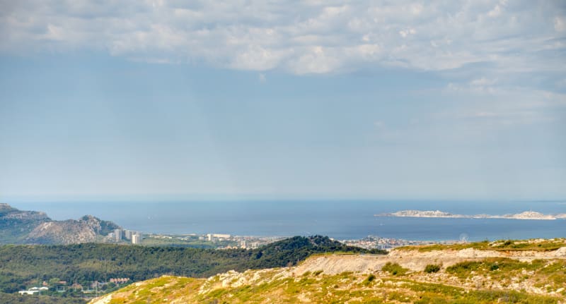 Beklimming van de Col de la Gineste vanuit Le Cabot - Marseille