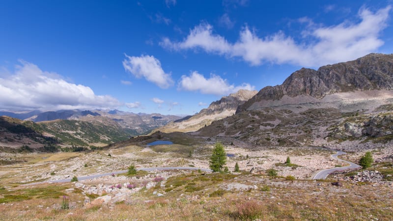 Ascension à vélo du Col de la Lombarde - Isola