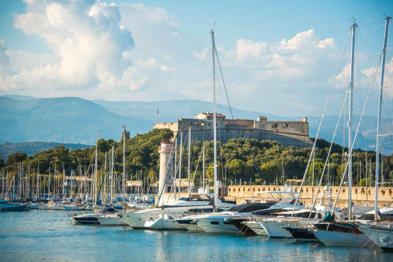 D'Antibes à Biot par Marineland à vélo - Antibes