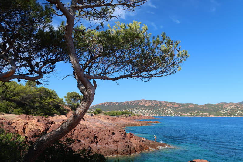 Saint-Raphaël par Agay et trois cols à vélo - Saint-Raphaël