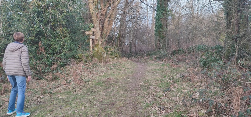 Le chemin du  Paradis à La Souterraine - La Souterraine