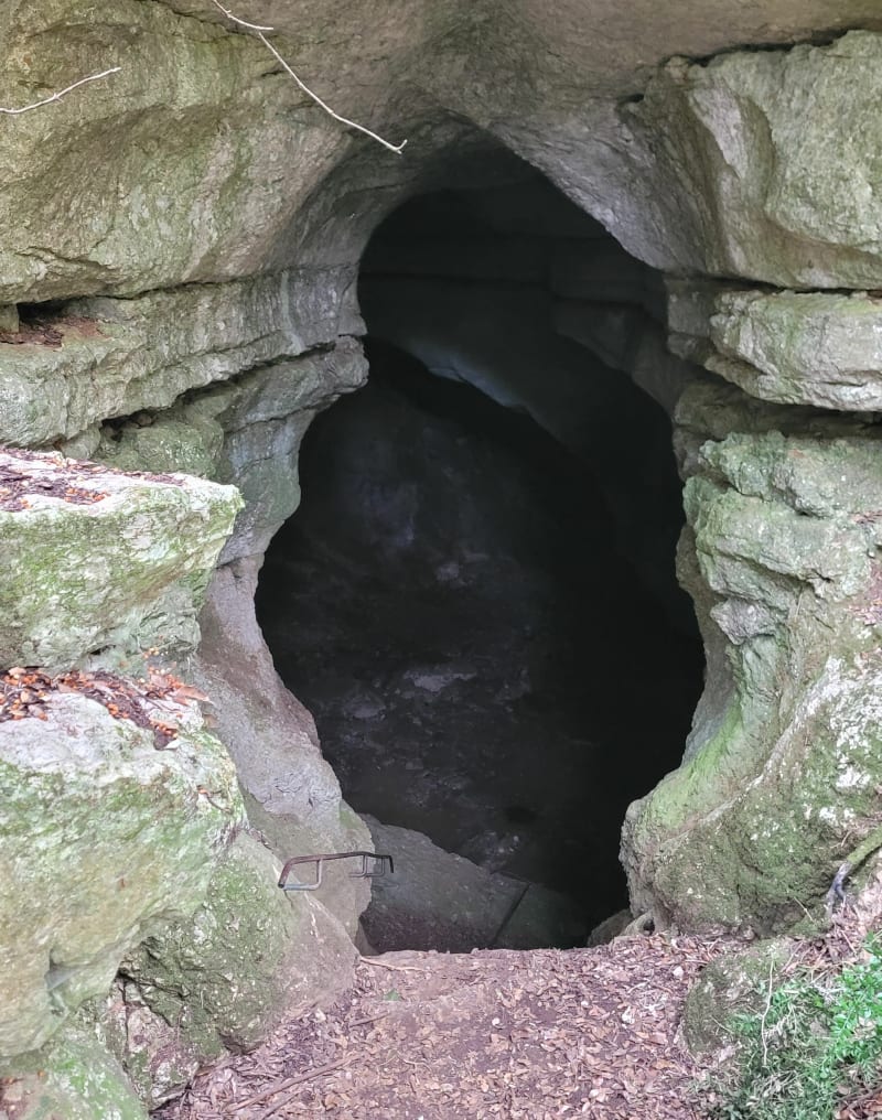 Grotte bois de Paris à Aspère - Aspères