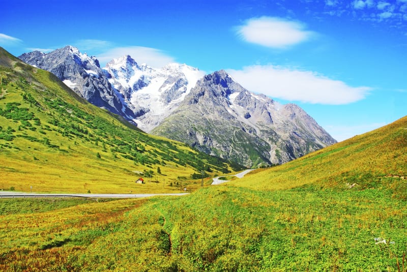 Rouler sur les pentes au Col du Lautaret - Villar-d'Arène