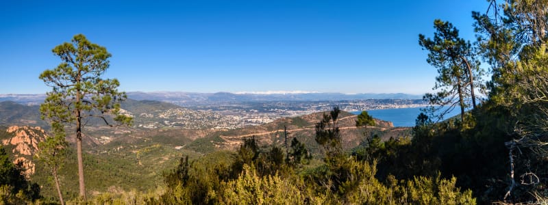 Tour des cinq maisons forestières de l'Esterel à Saint-Raphaël - Fréjus
