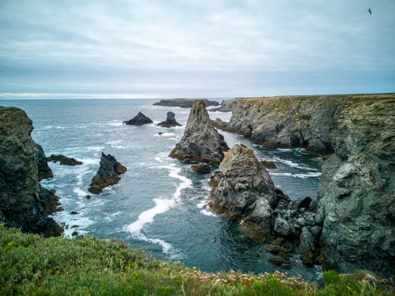 Le Palais et la côte sauvage de Claude Monet à Belle-Île-en-Mer - Le Palais