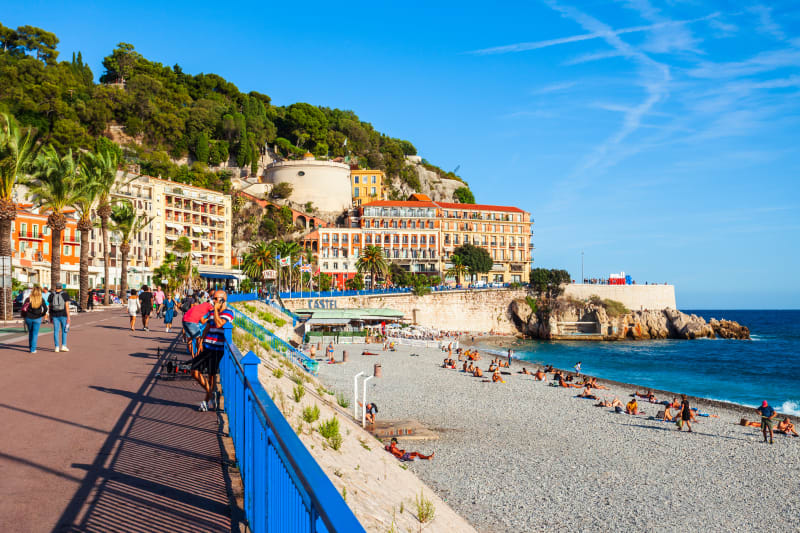 Boucle à vélo à Nice depuis Valrose - Nice