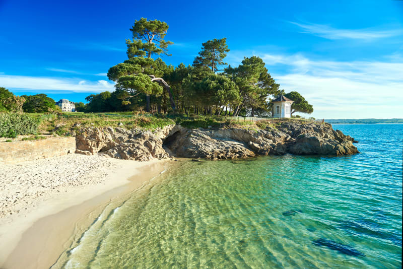 Fouesnant et plage de Cap Coz à vélo - Fouesnant