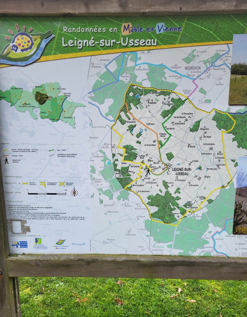 Balade à Leigné sur Usseau - Leigné-sur-Usseau