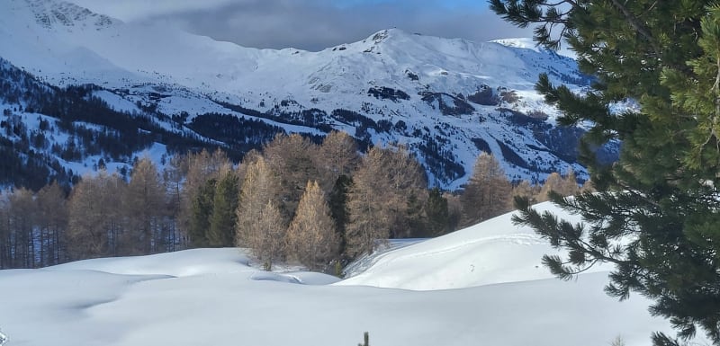 Paysage sauvage au Col de Vars - Vars